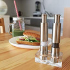 One-Hand Salt & Pepper Grinder Set