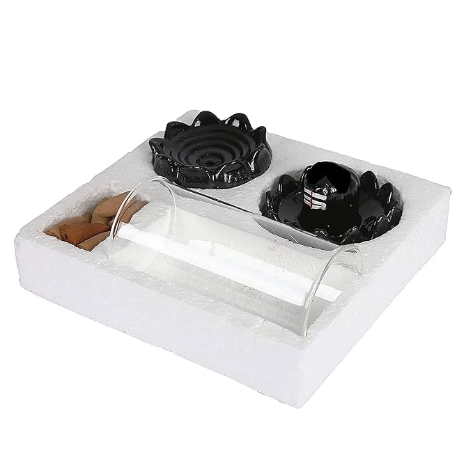 Shivling Smoke Fountain Backflow Incense Burner