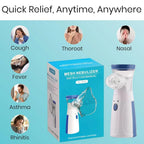 Portable Mesh Nebulizer for Adults & Kids