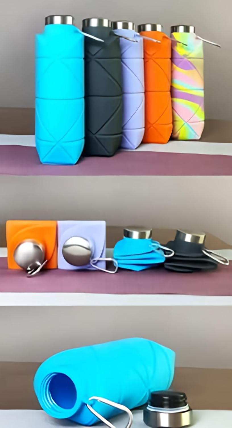 Easydeal Collapsible Silicone Water Bottle 700ml