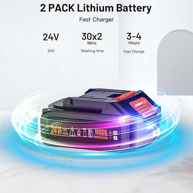 12V Cordless High Pressure Water Spray Gun