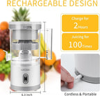 Rechargeable Electric Citrus Juicer