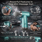 Portable Mini Massage Gun – Type-C Charging