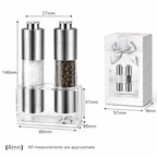 One-Hand Salt & Pepper Grinder Set
