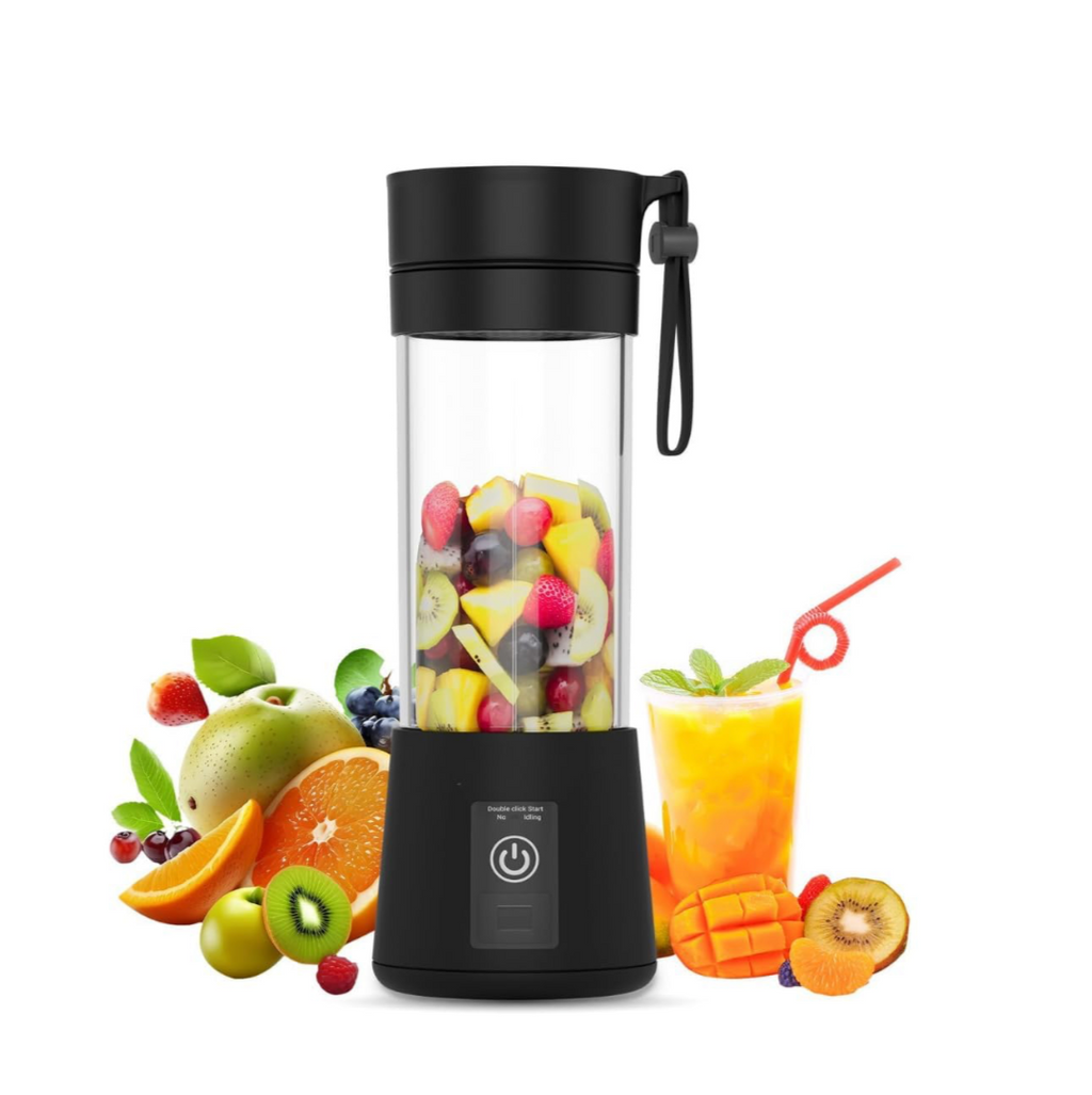 Juice Cup Electric Juicer 6 Blade Rechargable Portable USB Bottle Blender Shaker Juicer A 2000 Juicer Mixer Grinder for Smothies and Juices.