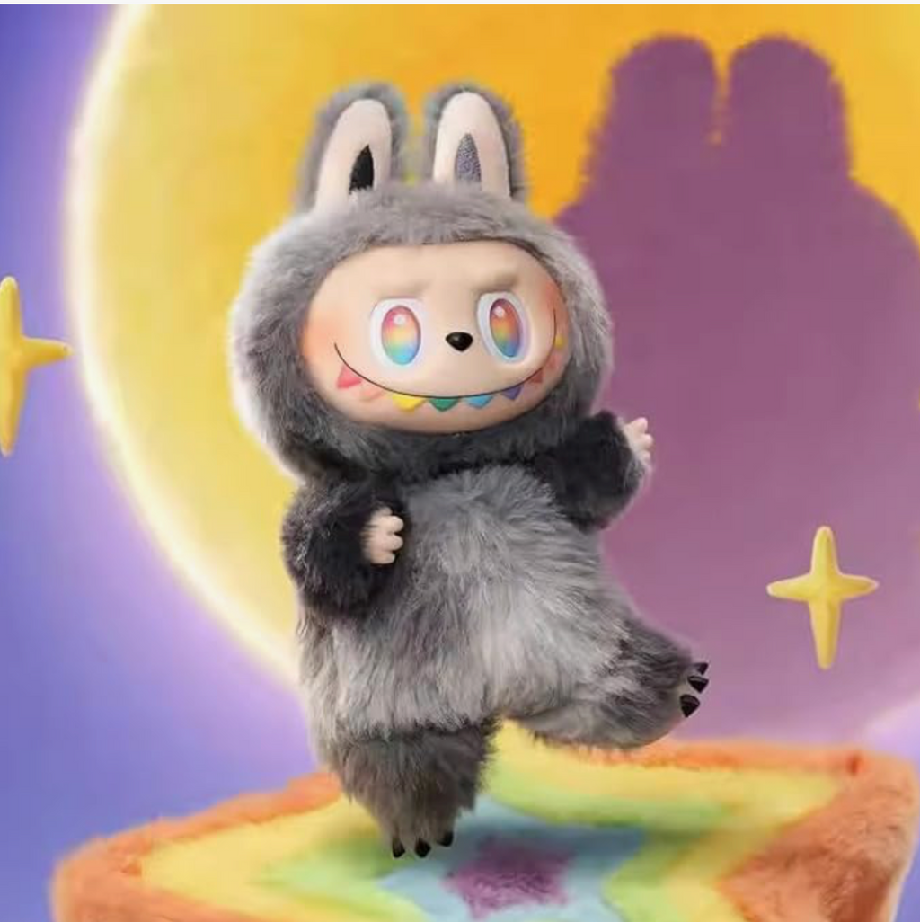 Labubu Vinyl Plush Keychain Toy | Multicolor Collectible Surprise Action Figure | 1 Pc Random Character Gift for Kids & Adults