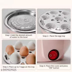 Electric egg boiler